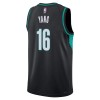 Camiseta Hombre Portland Trail Blazers Yang Hansen 2025-26 Nike City Edition Negro Swingman